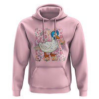 Funny Silly Mama Goose Hoodie Boho Flower Mother's Day