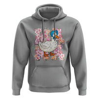Funny Silly Mama Goose Hoodie Boho Flower Mother's Day