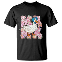 Funny Silly Mama Goose T Shirt Boho Flower Mother's Day