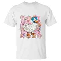 Funny Silly Mama Goose T Shirt Boho Flower Mother's Day
