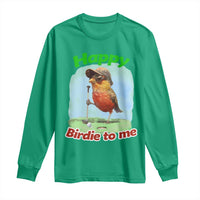 Funny Golf Birthday Long Sleeve Shirt Happy Birdie To Me Golf Player - Wonder Print Shop