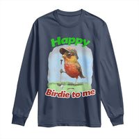 Funny Golf Birthday Long Sleeve Shirt Happy Birdie To Me Golf Player - Wonder Print Shop
