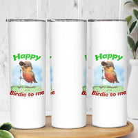 Funny Golf Birthday Skinny Tumbler Happy Birdie To Me Golf Player - Wonder Print Shop