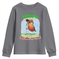 Funny Golf Birthday Youth Sweatshirt Happy Birdie To Me Golf Player - Wonder Print Shop