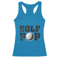 Golf Dad Racerback Tank Top Golf Pop Master Father's Day - Wonder Print Shop