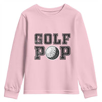 Golf Dad Youth Sweatshirt Golf Pop Master Father's Day - Wonder Print Shop