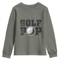 Golf Dad Youth Sweatshirt Golf Pop Master Father's Day - Wonder Print Shop