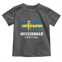 Funny Midsommar Festival Toddler T Shirt Sweden Summer Festival Maypole