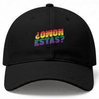 Funny Spanish Mexican Homo Estas Baseball Cap Gay Pride Ally LGBTQ Month