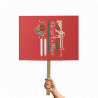 Funny Chinga La Migra Protest Sign Gun Vintage Mexican Flag - Wonder Print Shop