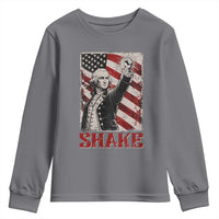 Shake And Bake George Washington 4th of July Couple Matching Youth Sweatshirt