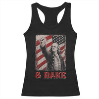 Shake And Bake Benjamin Franklin 4th of July Couple Matching Racerback Tank Top