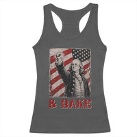 Shake And Bake Benjamin Franklin 4th of July Couple Matching Racerback Tank Top