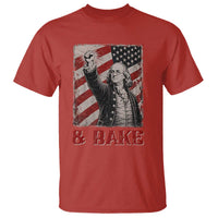 Shake And Bake Benjamin Franklin 4th of July Couple Matching T Shirt