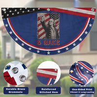 Shake And Bake Benjamin Franklin 4th of July Couple Matching Patriotic Fan Flag