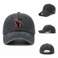 Shake And Bake Benjamin Franklin 4th of July Couple Matching Washed Cotton Baseball Cap