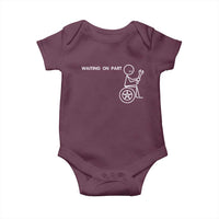 Waiting On Parts Funny Mechanic Baby Onesie Car Technician Auto Repair Life