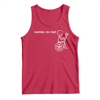 Waiting On Parts Funny Mechanic Tank Top Car Technician Auto Repair Life