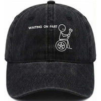 Waiting On Parts Funny Mechanic Washed Cotton Baseball Cap Car Technician Auto Repair Life