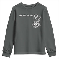 Waiting On Parts Funny Mechanic Youth Sweatshirt Car Technician Auto Repair Life