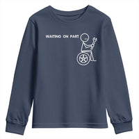 Waiting On Parts Funny Mechanic Youth Sweatshirt Car Technician Auto Repair Life