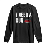 I Need A Huge Garage Funny Mechanic Long Sleeve Shirt Car Enthusiast