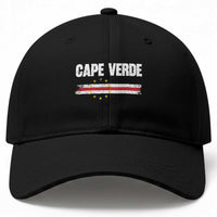 Cape Verde Pride Vintage Cape Verdean Flag 10 Stars Baseball Cap