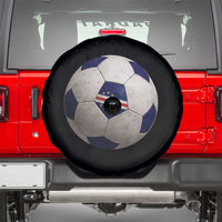 Cabo Verde Football Vintage Soccer Ball Graphic Spare Tire Cover