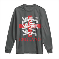 England Three Lions Symbol English Pride Souvenir Long Sleeve Shirt