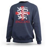 England Three Lions Symbol English Pride Souvenir Sweatshirt
