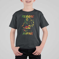 Legend Bob T Shirt For Kid Reggae King Music Rastafarian - Wonder Print Shop