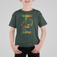 Legend Bob T Shirt For Kid Reggae King Music Rastafarian - Wonder Print Shop