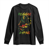 Legend Bob Long Sleeve Shirt Reggae King Music Rastafarian - Wonder Print Shop