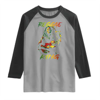 Legend Bob Raglan Shirt Reggae King Music Rastafarian - Wonder Print Shop