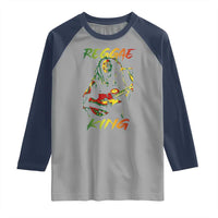 Legend Bob Raglan Shirt Reggae King Music Rastafarian - Wonder Print Shop