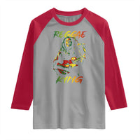 Legend Bob Raglan Shirt Reggae King Music Rastafarian - Wonder Print Shop