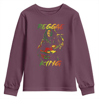 Legend Bob Youth Sweatshirt Reggae King Music Rastafarian - Wonder Print Shop