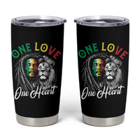 Reggae Legend Tumbler Cup One Love One Heart Rastafarian Reggae Music Lion - Wonder Print Shop
