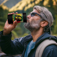 Legend Bob 4 in 1 Can Cooler Tumbler Roots Reggae Rastafarian Music Jamaica - Wonder Print Shop
