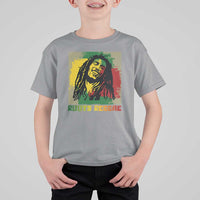 Legend Bob T Shirt For Kid Roots Reggae Rastafarian Music Jamaica - Wonder Print Shop