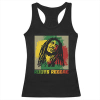 Legend Bob Racerback Tank Top Roots Reggae Rastafarian Music Jamaica - Wonder Print Shop