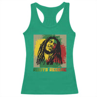 Legend Bob Racerback Tank Top Roots Reggae Rastafarian Music Jamaica - Wonder Print Shop