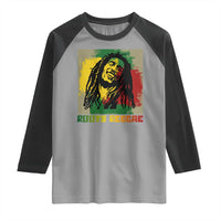 Legend Bob Raglan Shirt Roots Reggae Rastafarian Music Jamaica - Wonder Print Shop