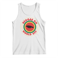 Reggae On World Off Tank Top Rasta Music Rastafarian Jamaica - Wonder Print Shop