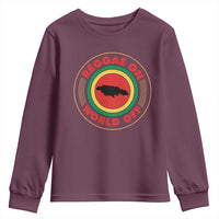 Reggae On World Off Youth Sweatshirt Rasta Music Rastafarian Jamaica - Wonder Print Shop