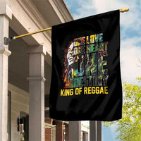 Legend Bob Garden Flag One Love Heart Destiny King Of Reggae - Wonder Print Shop