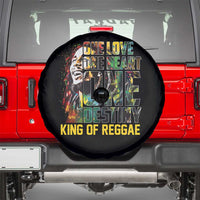 Legend Bob Spare Tire Cover One Love Heart Destiny King Of Reggae - Wonder Print Shop