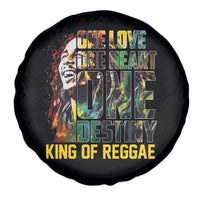 Legend Bob Spare Tire Cover One Love Heart Destiny King Of Reggae - Wonder Print Shop