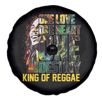 Legend Bob Spare Tire Cover One Love Heart Destiny King Of Reggae - Wonder Print Shop