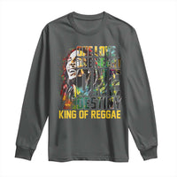 Legend Bob Long Sleeve Shirt One Love Heart Destiny King Of Reggae - Wonder Print Shop